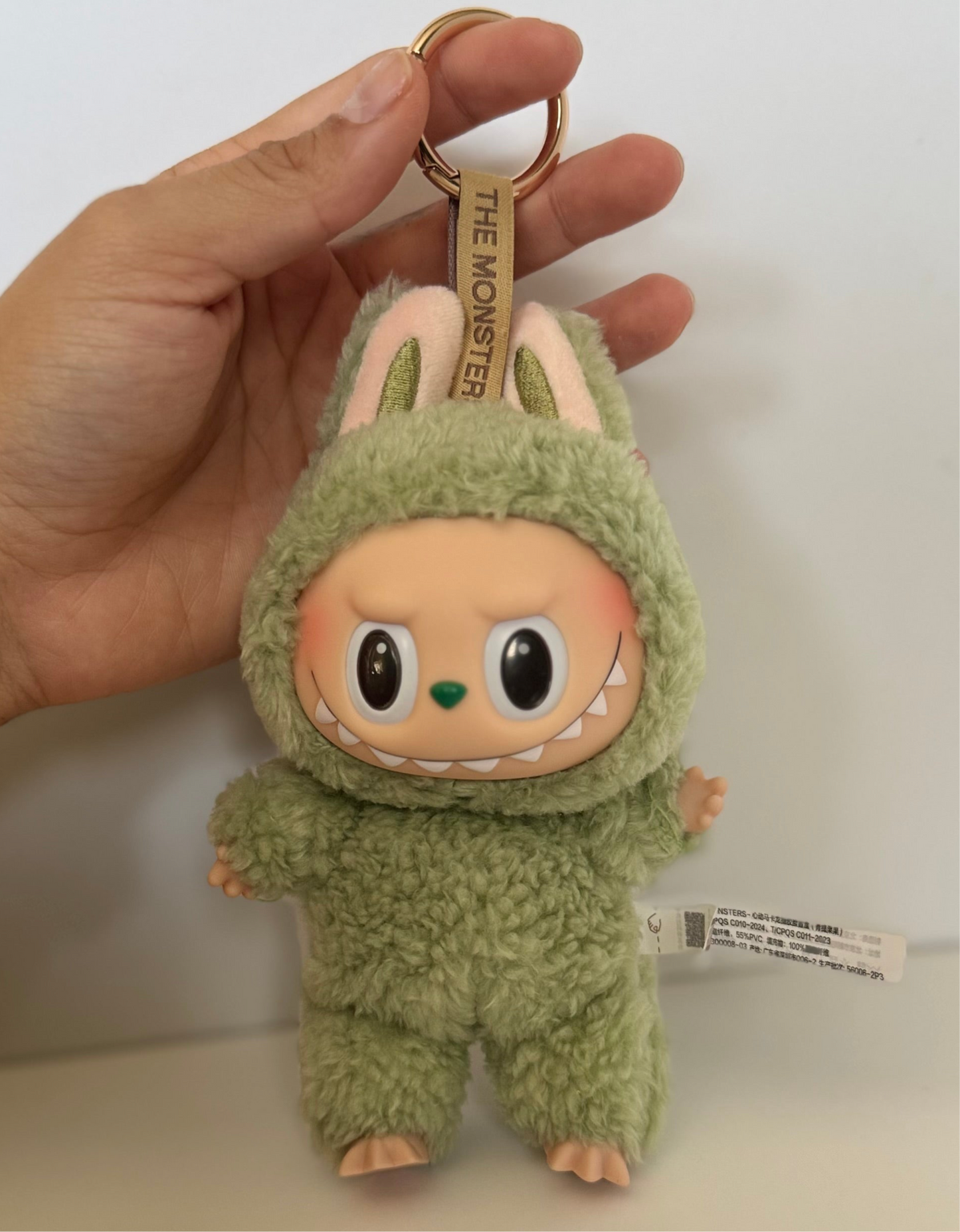 Authentic LABUBU THE MONSTERS - Exciting Macaron Vinyl Face plush pendant
