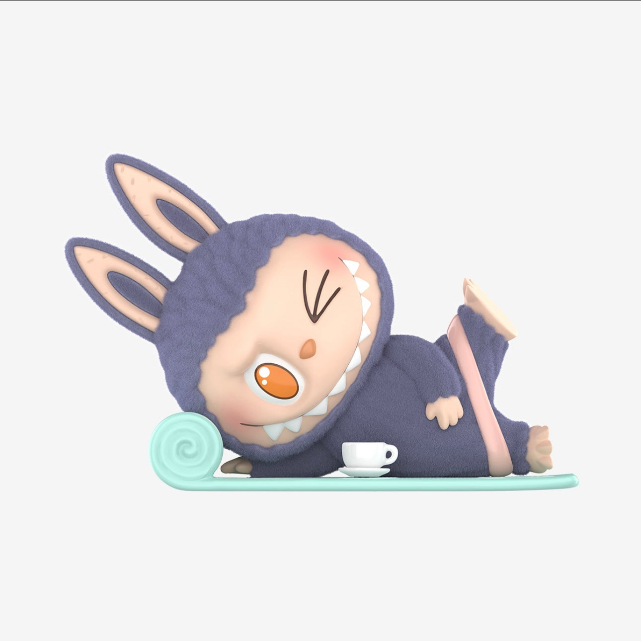 Authentic LABUBU Lazy yoga turned into Custom Keychain