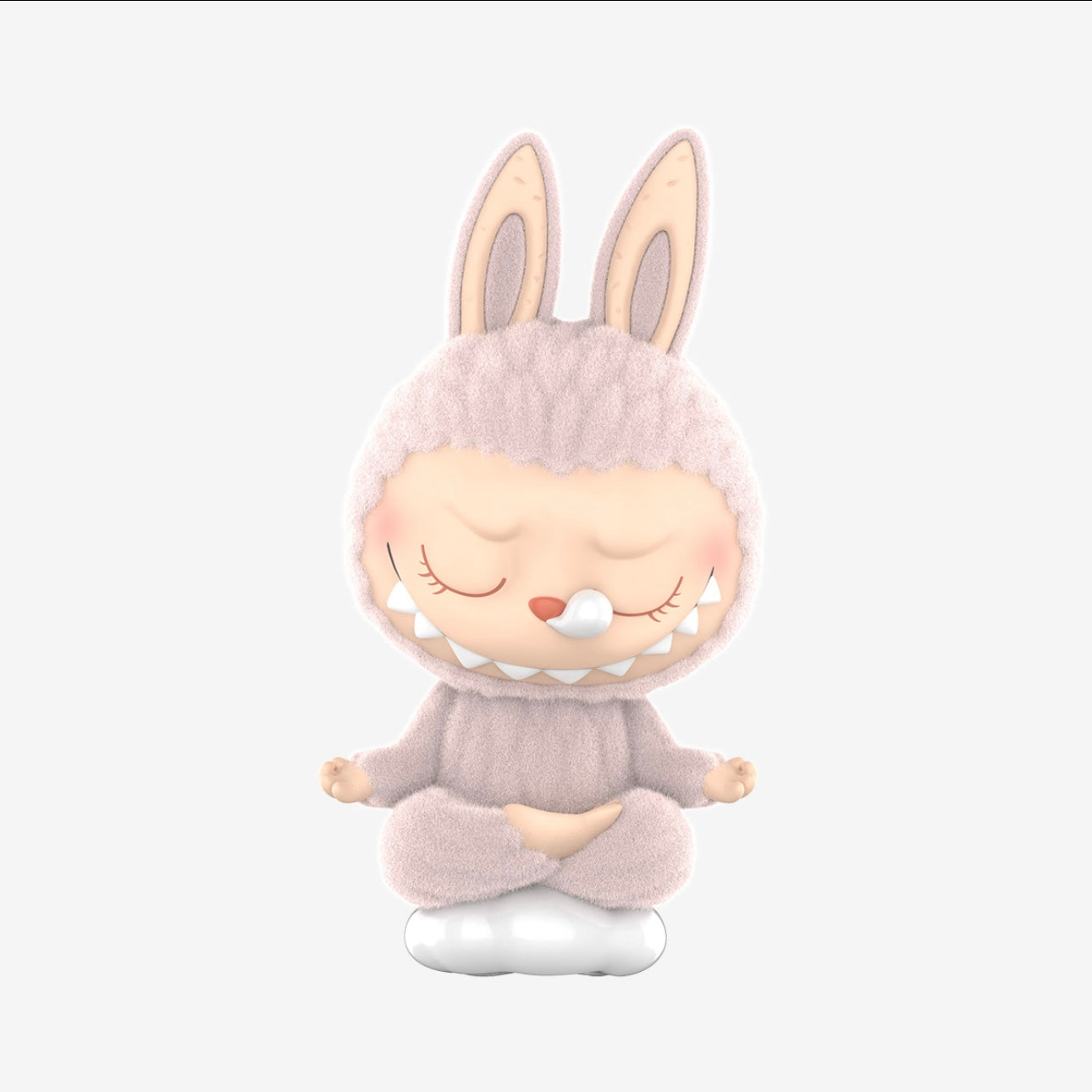Authentic LABUBU Lazy yoga turned into Custom Keychain