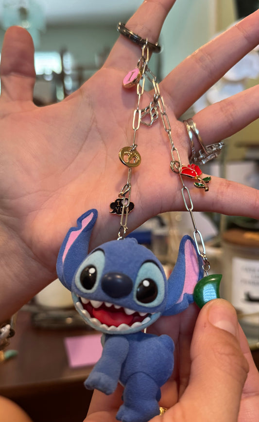 Authentic Stitch Little emotions figure custom keychains